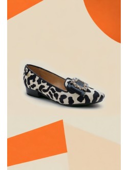 Pony Ballet Flats by Ruika