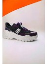 Ruika Purple and Black Sneakers