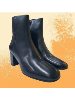 Botins Pretos Com Salto Ruika