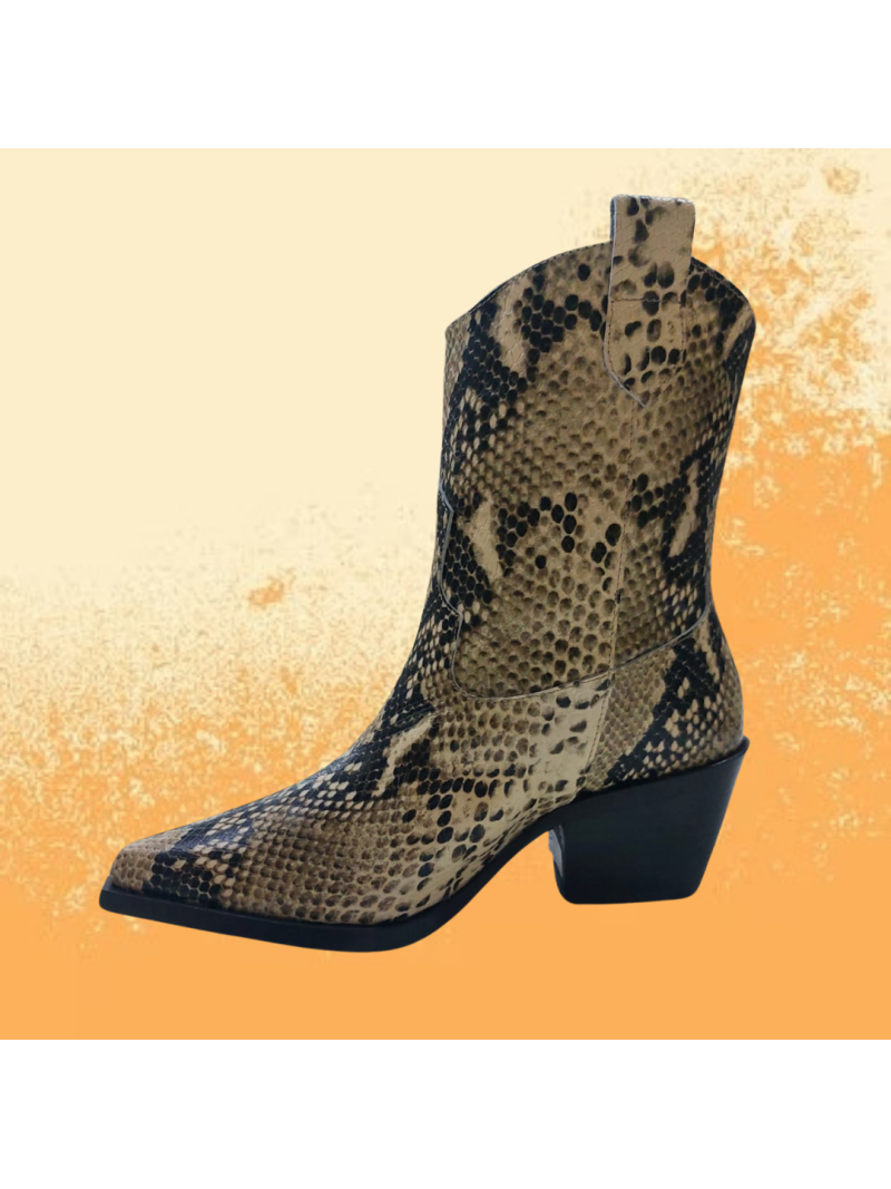 Ruika Python Ankle Boot