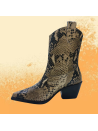 Ruika Python Ankle Boot