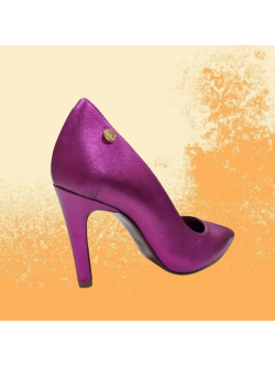 Metallic Scarpin Shoe by Ruika