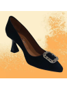 High Heel with Black Detail by Ruika