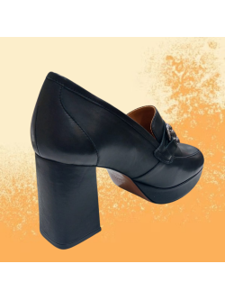 Black Platform Heel by Ruika