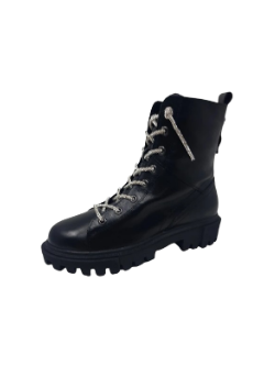 Bota em pele  Preta Cafènoir