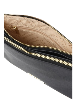 CafèNoir Black Saffiano Clutch