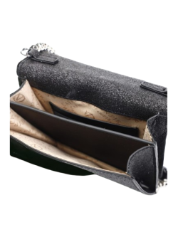 Mini Bolso Brillante Negro Cafènoir