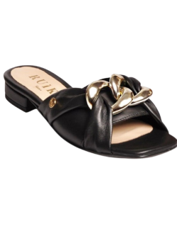 CHINELO PRETO COM FIVELA